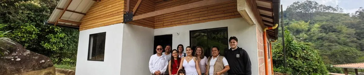 Construimos una vivienda nueva más en el campo de San Carlos