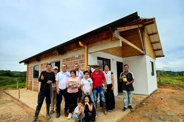 Hoy celebramos este proyecto que avanza en la vereda Paraguas